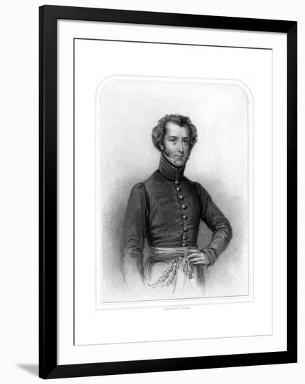 Alexander Gordon Laing, Scottish Explorer of Western Africa, 1870-null-Framed Giclee Print