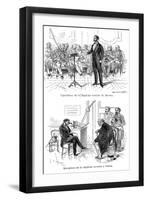 Alexander Graham Bell (1847-192), Scottish-Born American Inventor, 1877-null-Framed Giclee Print