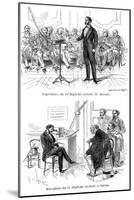Alexander Graham Bell (1847-192), Scottish-Born American Inventor, 1877-null-Mounted Giclee Print