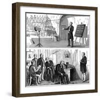 Alexander Graham Bell (1847-192), Scottish-Born American Inventor, 1877-null-Framed Giclee Print