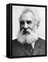 Alexander Graham Bell (1847-192), Scottish-Born American Inventor, 1907-null-Framed Stretched Canvas