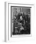 Alexander Graham Bell American Inventor and Educator Inaugurates the New York- Chicago Telephone-null-Framed Photographic Print