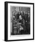 Alexander Graham Bell American Inventor and Educator Inaugurates the New York- Chicago Telephone-null-Framed Photographic Print