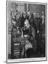 Alexander Graham Bell American Inventor and Educator Inaugurates the New York- Chicago Telephone-null-Mounted Photographic Print