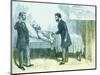 Alexander Graham Bell and US President James Garfield-W. Shinkle-Mounted Giclee Print