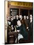 Alexander Graham Bell Making Telephone Call-Stefano Bianchetti-Mounted Photographic Print