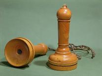 Prototype Telephone Design, 1873-Alexander Graham Bell-Giclee Print