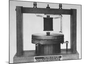 Alexander Graham Bell's First Telephone Instrument-null-Mounted Photographic Print