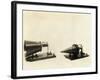 Alexander Graham Bell's Telephone Transmitter and Receiver-null-Framed Photographic Print