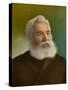 Alexander Graham Bell, Scottish-American Inventor-Science Source-Stretched Canvas