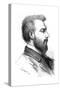 Alexander Graham Bell, Scottish Born American Inventor, C1880-null-Stretched Canvas