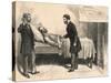 Alexander Graham Bell Trying to Locate Bullet in President Garfield-null-Stretched Canvas