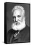 Alexander Graham Bell-Library of Congress-Framed Stretched Canvas