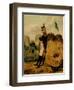 Alexander Hamilton (1757-1804) in the Uniform of the New York Artillery-Alonzo Chappel-Framed Giclee Print