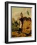 Alexander Hamilton (1757-1804) in the Uniform of the New York Artillery-Alonzo Chappel-Framed Giclee Print