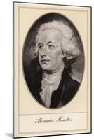 Alexander Hamilton, American Politician, (Early 20th Centur)-Gordon Ross-Mounted Giclee Print