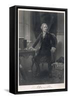 Alexander Hamilton American Statesman-null-Framed Stretched Canvas