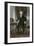 Alexander Hamilton at His Desk, Full Portrait, with Autograph-null-Framed Giclee Print