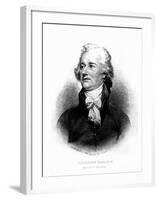 Alexander Hamilton, Engraved by Albert Rosenthal, 1888 (Engraving)-John Trumbull-Framed Giclee Print