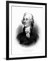 Alexander Hamilton, Engraved by Albert Rosenthal, 1888 (Engraving)-John Trumbull-Framed Giclee Print