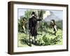 Alexander Hamilton Killed in a Duel with Aaron Burr, 1804-null-Framed Giclee Print