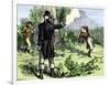 Alexander Hamilton Killed in a Duel with Aaron Burr, 1804-null-Framed Giclee Print