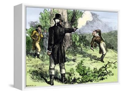 Hamilton Vs The Duel Of 1804 Alexander Hamilton Killed In A Duel