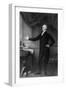 Alexander Hamilton Posing in Office-null-Framed Giclee Print