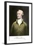 Alexander Hamilton, with His Autograph-null-Framed Giclee Print