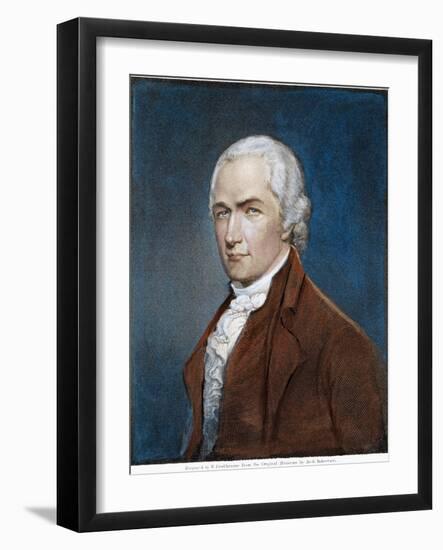 Alexander Hamilton-Archibald Robertson-Framed Giclee Print