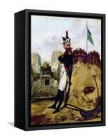 Alexander Hamilton-Alonzo Chappel-Framed Stretched Canvas