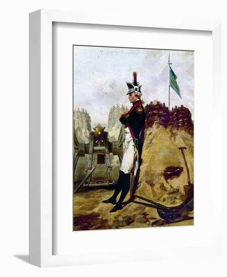 Alexander Hamilton-Alonzo Chappel-Framed Premium Giclee Print