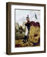 Alexander Hamilton-Alonzo Chappel-Framed Giclee Print