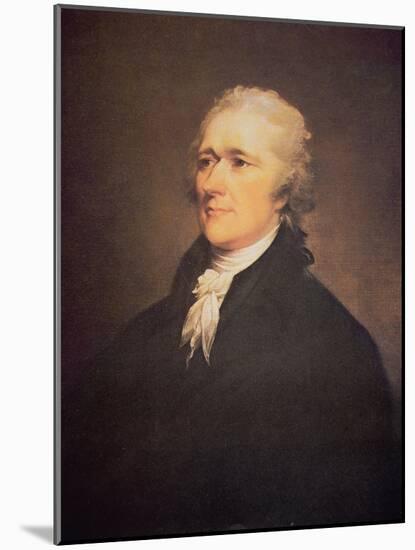 Alexander Hamilton-John Trumbull-Mounted Giclee Print