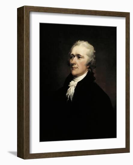 Alexander Hamilton-John Trumbull-Framed Art Print