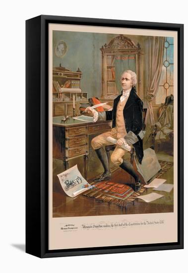 Alexander Hamilton-null-Framed Stretched Canvas