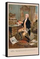 Alexander Hamilton-null-Framed Stretched Canvas