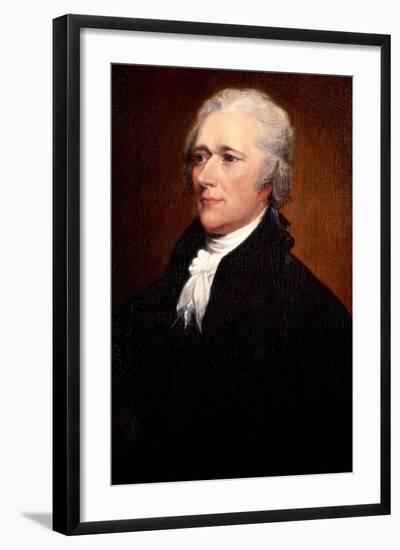 Alexander Hamilton-John Trumbull-Framed Art Print