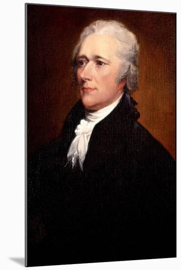 Alexander Hamilton-John Trumbull-Mounted Art Print