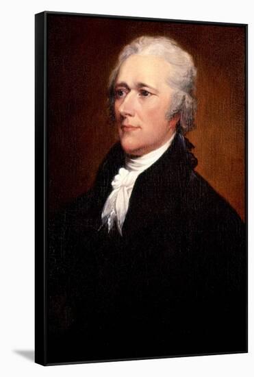 Alexander Hamilton-John Trumbull-Framed Stretched Canvas