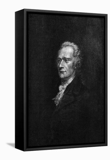 Alexander Hamilton-null-Framed Stretched Canvas