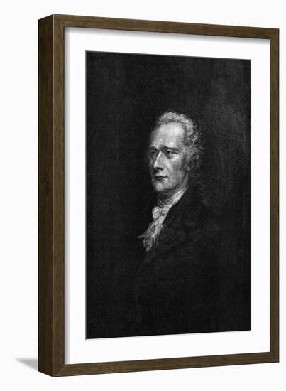 Alexander Hamilton-null-Framed Art Print