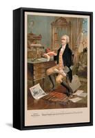 Alexander Hamilton-null-Framed Stretched Canvas