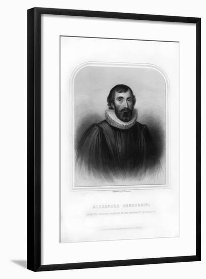 Alexander Henderson, Scottish Theologian-S Freeman-Framed Giclee Print