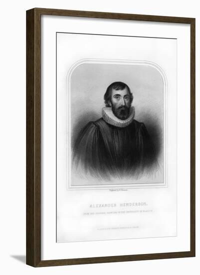 Alexander Henderson, Scottish Theologian-S Freeman-Framed Giclee Print