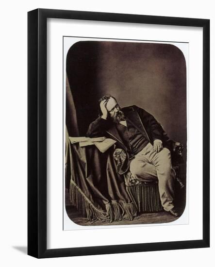 Alexander Herzen, Russian Writer and Thinker, 1861-Sergei Levitsky-Framed Giclee Print