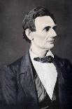 Abraham Lincoln, 16th President of the United States, 1860S-Alexander Hessler-Framed Stretched Canvas