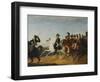 Alexander I of Russia Accompanied by His Staff-null-Framed Giclee Print