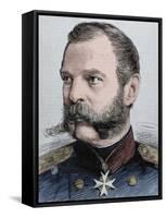 Alexander Ii (1818-1881). Tsar of Russia (1855-1881)-Prisma Archivo-Framed Stretched Canvas