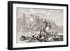 Alexander II Hunting Wolves Near St. Petersburg, from 'L'Univers Illustré', 1866-null-Framed Giclee Print